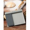 6 inch Premium Multi-Purpose Bowl Scraper and Dough Chopper in Gray