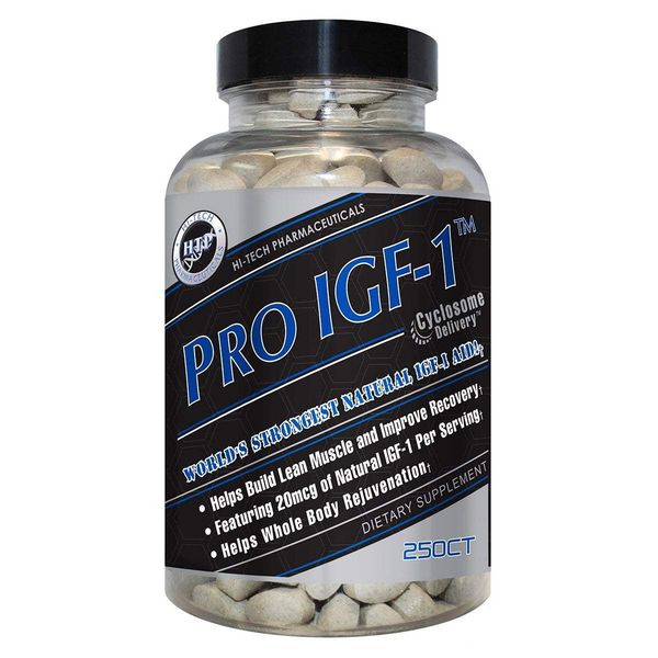 Hi-Tech Pro IGF-1 250 tablets exercise supplement health supplement bulk up whey protein isolate