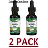 2 PACK - Mullein Leaf, Fluid Extract Alcohol-Free 2000 mg 1 fl oz 30 ml