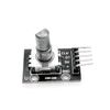 JZK 5 Pieces KY-040 rotary encoder 5 pin, 360 degree rotary encoder module KY-040, rotary encoder pushbutton switch