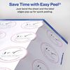 Avery Printable Round Labels with Sure Feed, 2" Diameter, Matte White, 300 Customizable Labels (22877)