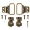 HangZ 11031 Flat Mount 2-Hole D-Ring Picture Hanger Kit, 30lb