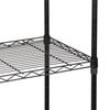 5 Tier Adjustable Wire Shelving Unit Metal Storage Rack Heavy Duty for Kitchen