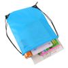 CODOBON 20 Pcs Drawstring Bags, Bulk Draw String Backpack, Cinch Polyester Bag for Gym Sport, Sky Blue