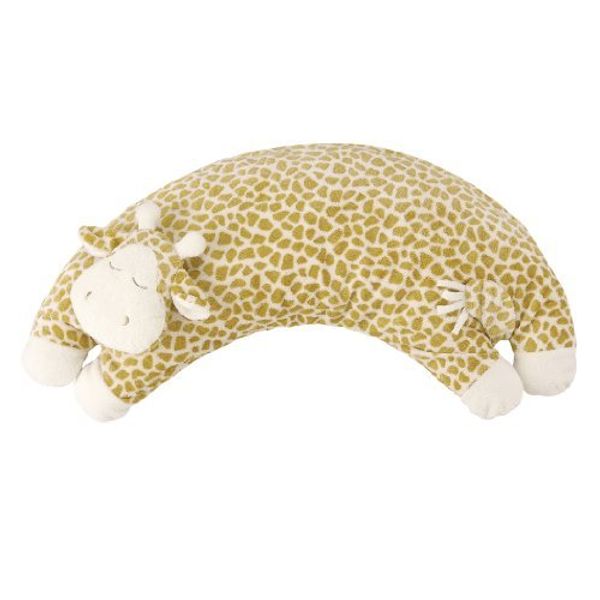 Angel Dear Curved Pillow, Brown Giraffe by Angel Dear