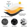 Waterproof Lawn Mower Cover Heavy Duty Push Mower Dust UV Protector Universal