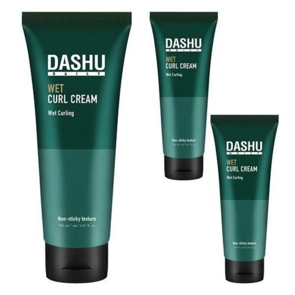 [Shinsegae Mall] Dashu Daily Wet Hair Curl Cream Men’s Wet Hair Styling 150ml 3pcs