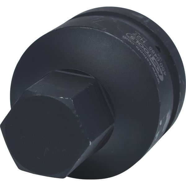KS Tools 450.0485 1 Inch Impact Bit Socket, Hexagon, Short, 27 mm