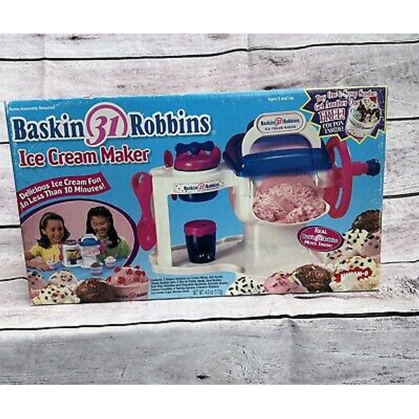 Vintage BASKIN ROBBINS Ice Cream Maker 2001 WHAM-O New In Box