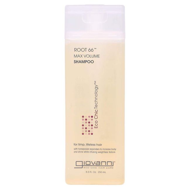 Giovanni Cosmetics Root 66 Max Volume Shampoo, 8.5 oz