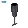 PATIKIL E14 Lamp Shade Socket Ring Removal Tool, 2 Pack Medium Base Threaded Shade Holder Rings Replacement Tool
