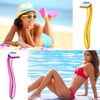12 Pieces Women's Razor Bikini Trimmer Durable Travel Accessories Women Razors Shaver Pubic Hair Removal Beauty Razor T-Type Razor for Body Cosmetic Tool (Multicolor)