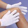 ForPro Premium Exfoliating Gloves for Cosmetic Application and Product Removal, One Size Fits Most, White, 6 Pairs