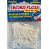 Sword Floss Disposable Floss/Picks Regular 40-Each (Pack of 12)