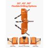 Drill Guide 30/45/90 Degree Angle 4 Sizes Portable Precision Drilling Guide Jig