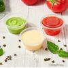 24 Pcs Portion Cups Medium Jelly Shot with Lids Option 2 oz (1 Pack) - New