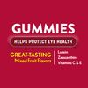 Ocuvite Vitamin & Mineral Supplement for Eye Health Adult Gummies, Contains Lutein & Zeaxanthin, Mixed fruit, 60 Count