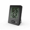 Thermometer Digital Room Indoor Hygrometer Temperature Humidity Meter Clock USA