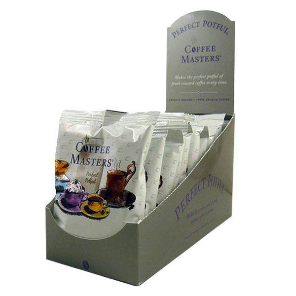 Coffee Masters Perfect Potful Mudslide Ground Coffee, 1.5-Ounce Packets (Pack of 12)