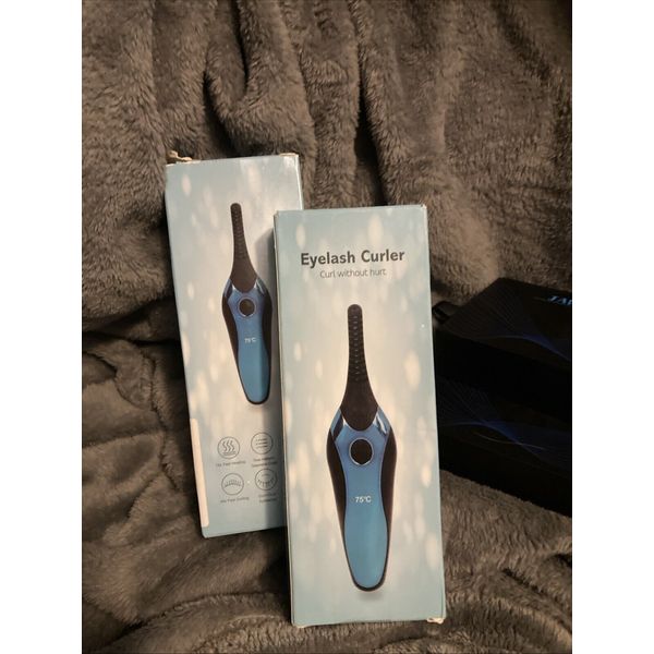 Beauty Heated Eyelash Curler Set With Mini Lash Curler X2