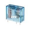 Finder Relay, Spdt, 250Vac, 10A - 40.31.9.024.0000