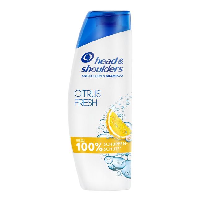 Head & Shoulders Citrus Fresh Anti-Schuppen-Shampoo Für Fettiges Haar 300ml Zur Täglichen Anwendung. Bis Zu 100% Schuppenschutz, Klinisch Getestet. Sauberes Frischegefühl Mit Zitrusduft