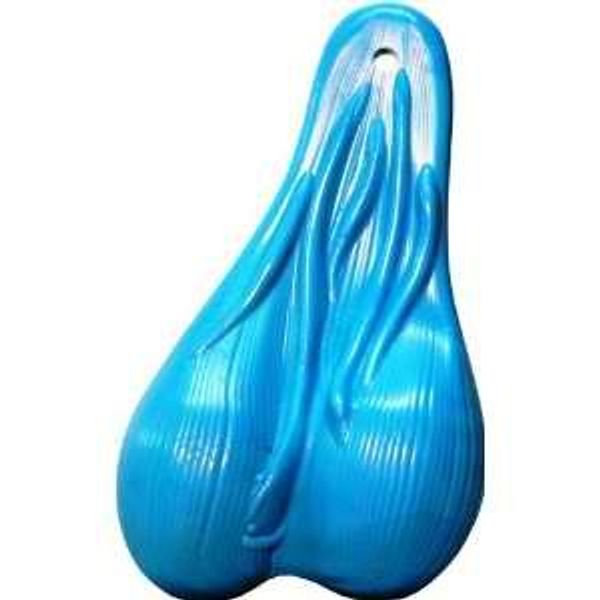 Truck Nuts 8 Inch Tall Sky Blue