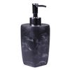 Octavia- Grey Marble Effect Freestanding Liquid Soap Dispenser & Storage