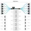 OIKWAN SATA-III Cable, 5Pcs/Set 6Gb/s -SATA Cable, 7pin Flexible SATA Cable, Straight SATA Data Cable Replacement for Bitcoin Computer-Server CD DVD Drives Raid HDD-SSD Data Cable (3.3FT)