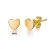 Philip Jones Set of Three Heart Stud Earrings