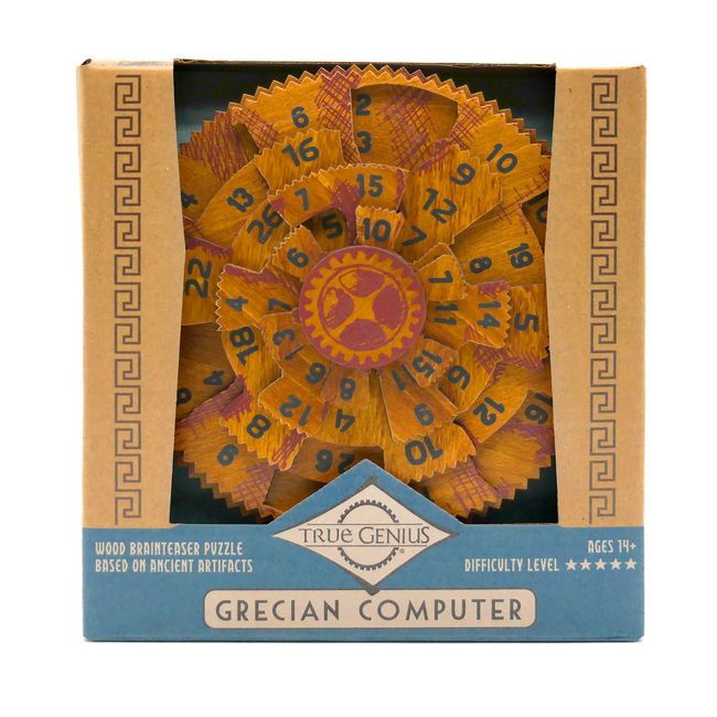 Project Genius True Genius: Grecian Computer Brainteaser Puzzle, Gift for History Buffs, Brainteaser for Curious Minds, Ages 7 and up