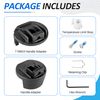 Shower Handle Adapter Kit Compatible with Moen Posi-Temp Valve Systems Cartridge, Single Handle Replacement Part Adapter Kit, Plastic