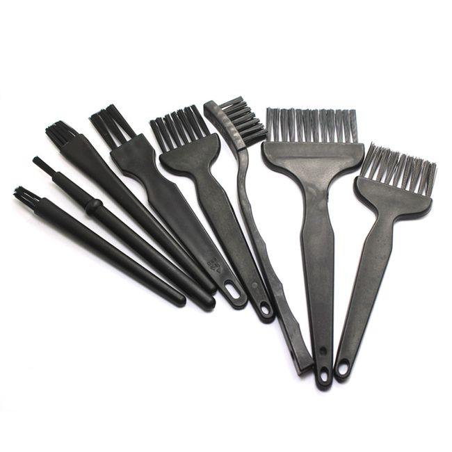 ESD/Antistatic Scrub Brush: Nylon Bristles