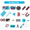 Burnur Science Magnets Experiment Set for Kids Electricity and Magnetism Kit for Students Stem Kit Physics Lab Basic Circuit Tools for Learning Starter