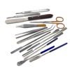 Multi-Instrument Stainless Steel Kit for Lab Work or DIY Projects - 14Pcs