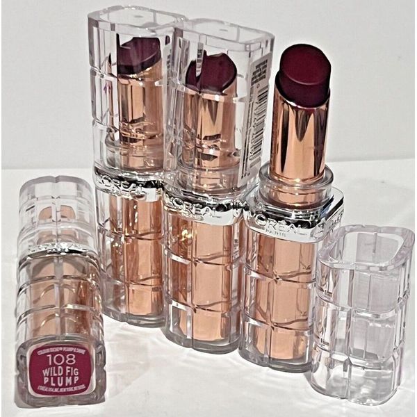 L'Oreal  COLOUR RICHE 108 WILD FIG PLUM 0.10oz  4 PACK