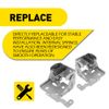 Front Left +Right Side Lower Door Hinge For 2007-2014 Chevy Suburban Yukon GMC