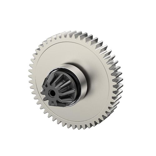 HYPER GO 14401G 1/14 Scale RC Car Accessories Powder Metallurgy Spur Gear with Steel Pinion Gear, Spare Spare Parts RC Vehicle Axles for H14BM & 14210 & 14209