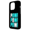 Turquoise POW!x3 Turquoise Color Graphic Case for iPhone 15 Pro