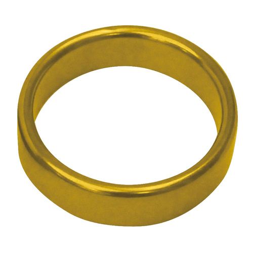 Metal Wide Cock Ring L 50Φmm Gold