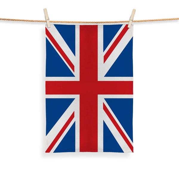 Union Jack Flag Print - Tea Towel