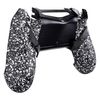 eXtremeRate Textured White Dawn Programable Remap Kit for ps4 Controller with Upgrade Board & Redesigned Back Shell & 4 Back Buttons - Compatible with JDM-040/050/055 - Controller NOT Included