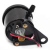 Bike Speedometer 12V 140km/h Universal Meter Backlight Odometer Trip Meter (Black)