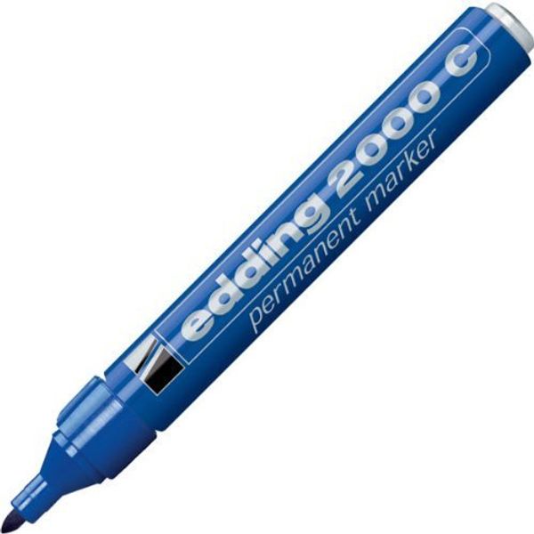 Edding 2000c Permanent Marker - Blue - Single Pen
