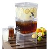 CreativeWare 1.5 gallon 2 Units Stacking Beverage Dispenser Clear
