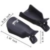 IME Nail Polish Remover Clips Set, Nails Art Gel Cap Soak Off Clip UV Manicure Acrylic Nails Wrap Tool Black Colour 10 pcs
