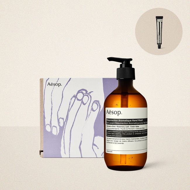 [Aesop Official] Resurrection Aromatic Hand Wash 500mL (+New Hand Balm 15mL / Limited gift packaging)