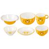 Hug me 7-Piece Tiger-Free Dinnerware Set Y15246