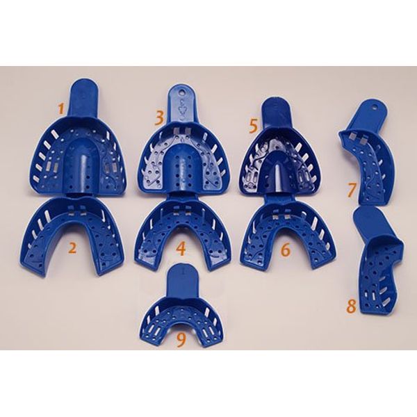 Plasdent IT-ML Excellent Disposable Impression Trays #4 Medium-Lower