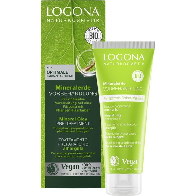 Logona Natural Cosmetics Mineral Soil Pre-Treatment Vegan, 100 ml